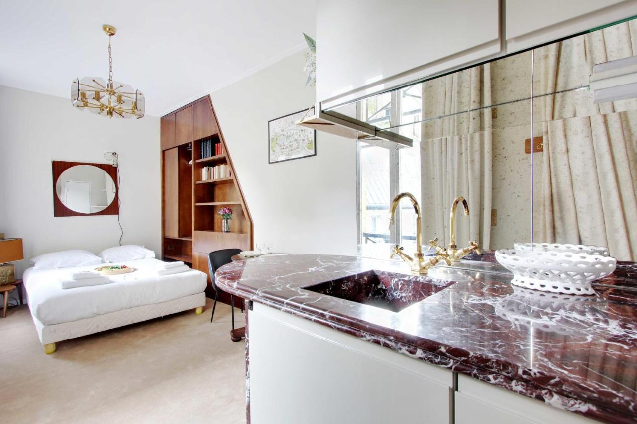 Cozy Studio - 2P - Le Marais Lägenhet Paris Exteriör bild